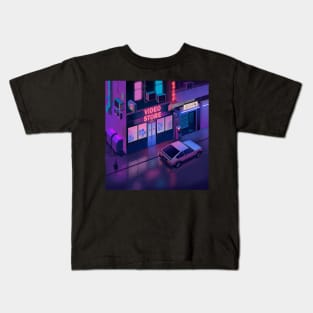 Night video store Kids T-Shirt